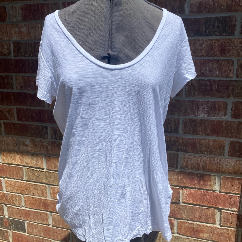 James Perse White Cotton Tshirt